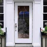 Masonite Premium 9 Lite Primed Steel Prehung Front Door, Right-Hand Inswing, No Brickmold, 36 in. x 80 in.