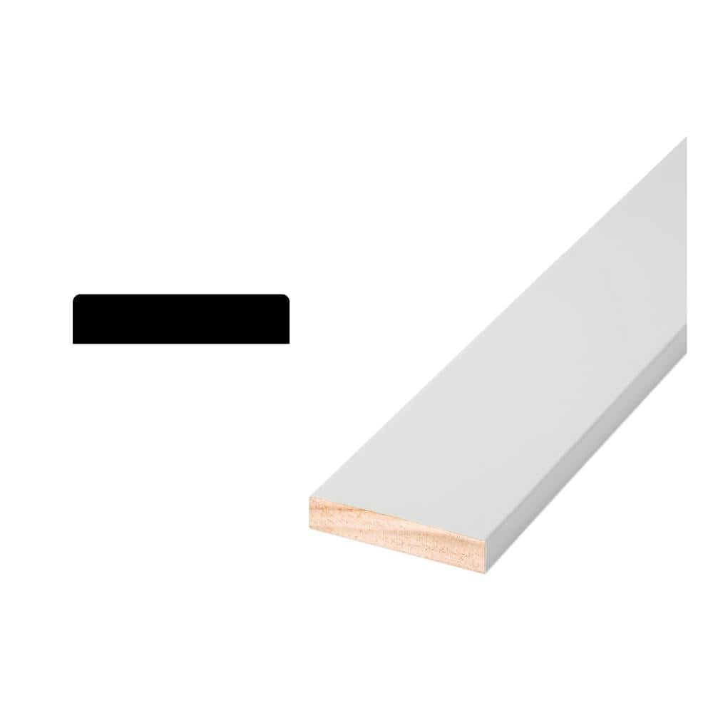 Woodgrain Millwork Timeless Craftsman 35E2 9/16 in. x 3-1/2 in. Primed Pine Finger-Jointed Casing