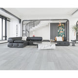 Montserrat Summa Pristine White 14 mm T x 7.75 in. W HDF Waterproof AC5 Click Lock Laminate Wood Flooring (23.09 sq. ft./case)