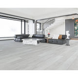 Montserrat Summa Pristine White 14 mm T x 7.75 in. W HDF Waterproof AC5 Click Lock Laminate Wood Flooring (23.09 sq. ft./case)