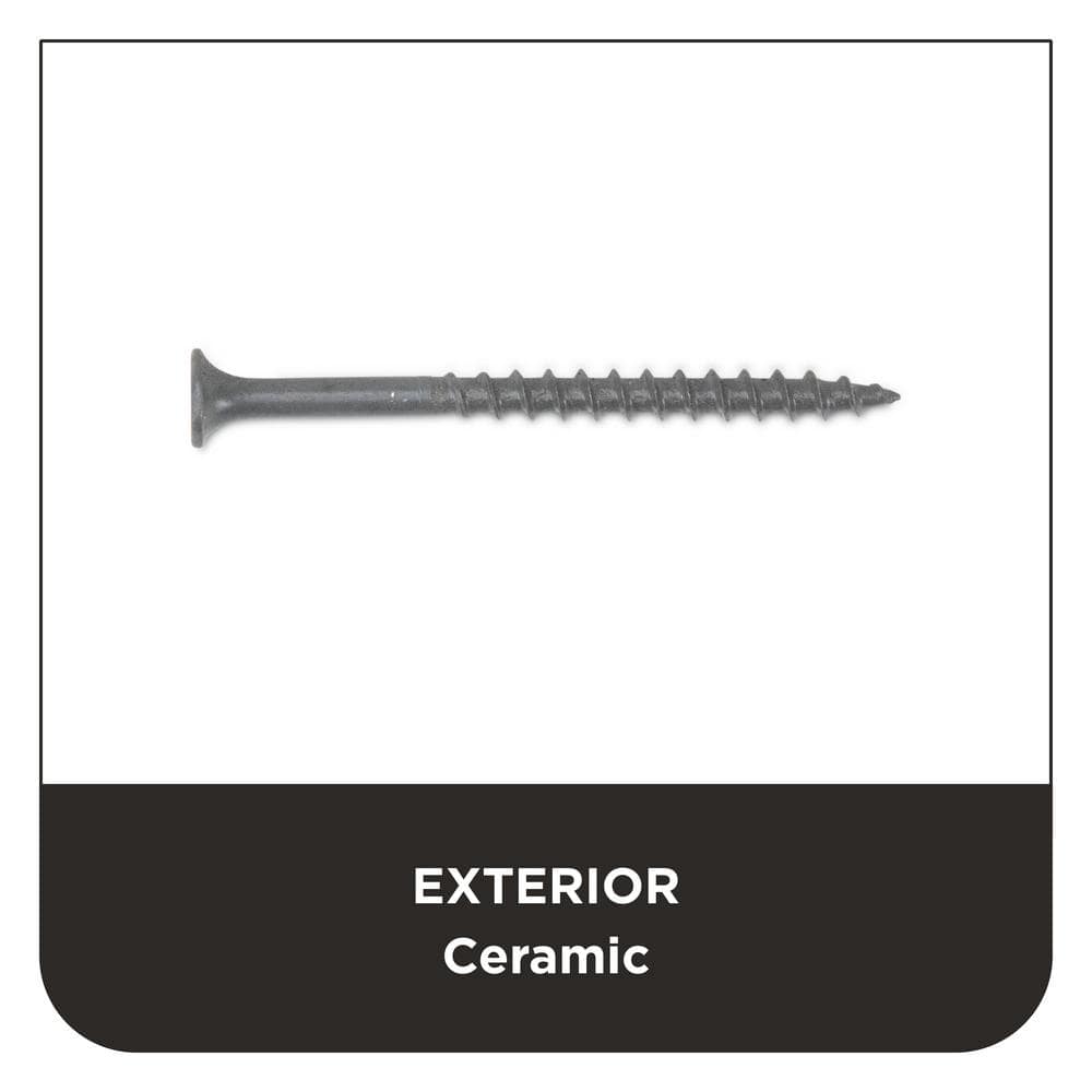 PRO-FIT #9 x 2-1/2 in. T25 Star Drive Bugle Head Grey Wood Deck Screws 5 lbs. (470-Count)