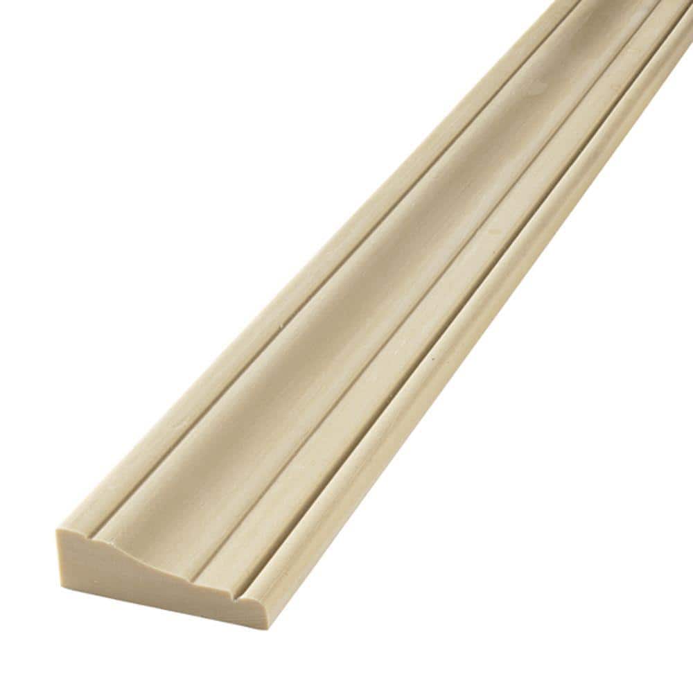 Flex Trim HD 376 5/8 in. x 2-1/4 in. x 48 in. Polyurethane 1/8 Flexible Half-Round Casing
