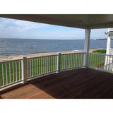 Providence 72 in. x 42 in. PVC 3-Line Level Rail Kit with Reinforcements