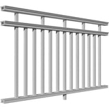 Providence 72 in. x 42 in. PVC 3-Line Level Rail Kit with Reinforcements