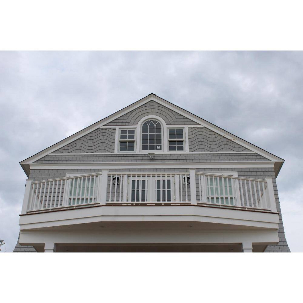 Providence 72 in. x 42 in. PVC 3-Line Level Rail Kit with Reinforcements