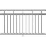 Providence 72 in. x 42 in. PVC 3-Line Level Rail Kit with Reinforcements