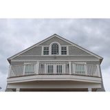 Providence 96 in. x 42 in. PVC 3-Line Level Rail Kit with Reinforcements