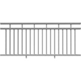 Providence 96 in. x 42 in. PVC 3-Line Level Rail Kit with Reinforcements