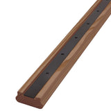 ProWood 6 ft. Walnut-Tone Southern Yellow Pine Moulded Rail Kit with Aluminum Square Balusters