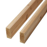 ProWood 6 ft. Cedar Rail Kit with Aluminum Rectangular Balusters