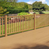 ProWood 6 ft. Cedar Moulded Rail Kit with SE Balusters