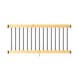 ProWood 6 ft. Southern Yellow Pine Rail Kit with Aluminum Square Balusters
