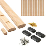 ProWood 6 ft. Southern Yellow Pine Routed Rail Kit with SE Balusters