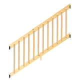 ProWood 6 ft. Southern Yellow Pine Stair Rail Kit with B2E Balusters