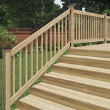 ProWood 6 ft. Southern Yellow Pine Stair Rail Kit with B2E Balusters