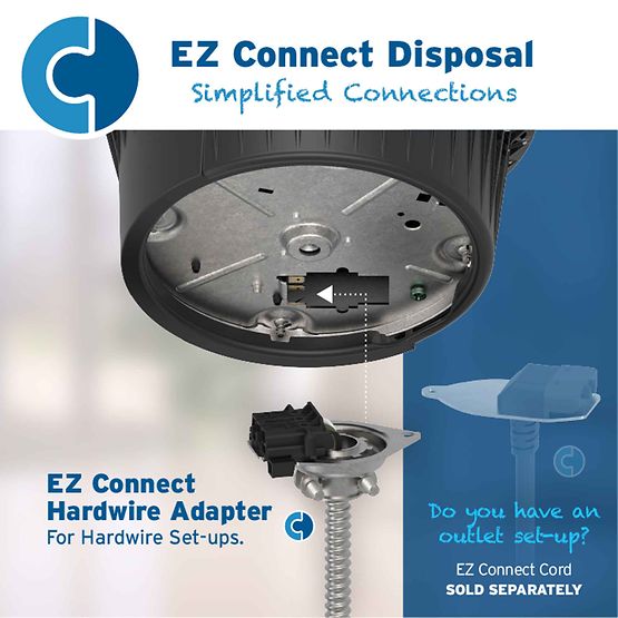 InSinkErator Evolution 1300 3/4 HP Garbage Disposal – Advanced Series EZ Connect