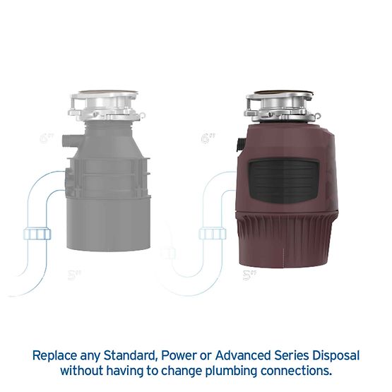 InSinkErator Evolution 1300 3/4 HP Garbage Disposal – Advanced Series EZ Connect
