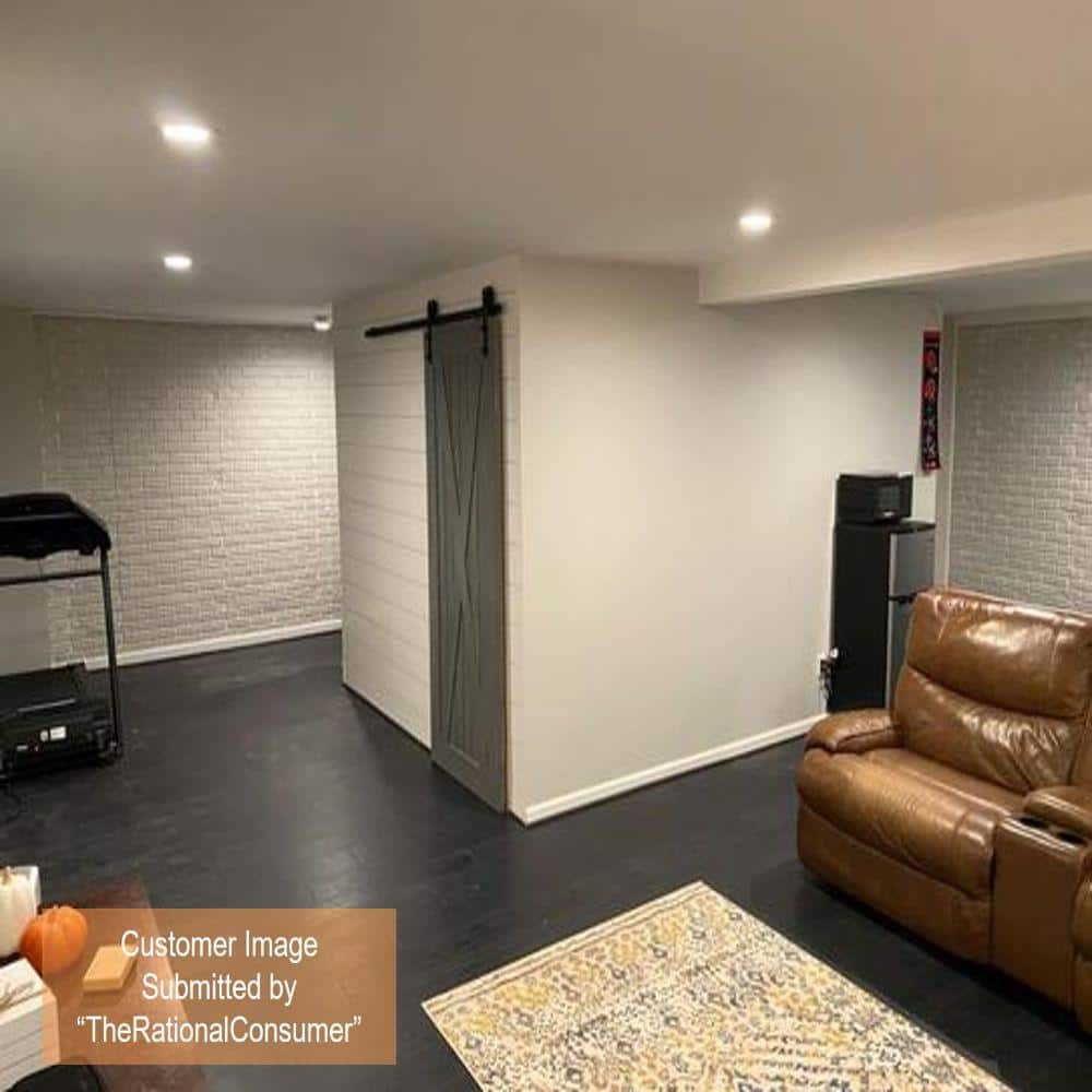 Pergo Outlast+ Pure Black Oak 12 mm T x 7.4 in. W Waterproof Laminate Wood Flooring (19.63 sqft/case)