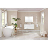 Vanity Art 71 in. Acrylic Flatbottom Freestanding Bathtub in Pure White