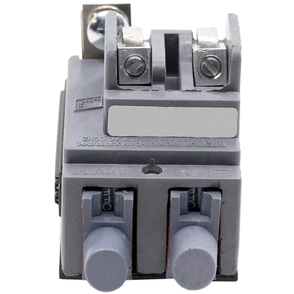 Pushmatic New VPKUBIP 20 Amp/20 Amp 1-1/2 in. 1-Pole Type P Pushmatic Twin Replacement Circuit Breaker