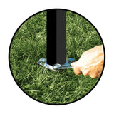 Pylex Spytek 22 Adjustable Ground Spike fits 2 in. x 2 in. Square Post