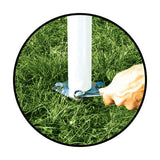 Pylex Spytek 178 Adjustable Ground Spike fits 1-7/8 in. Round Post