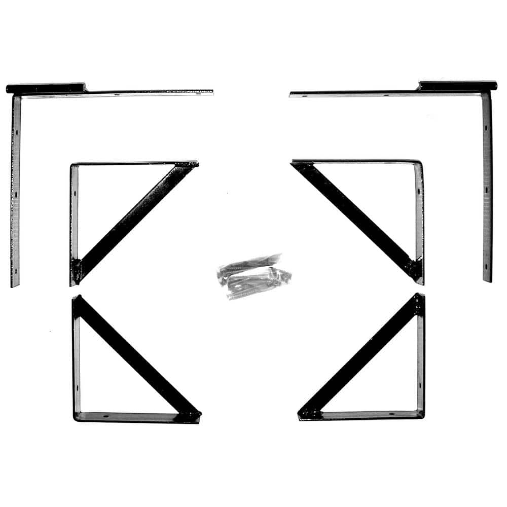 Pylex 11051 Steel HD Gate Kit Black