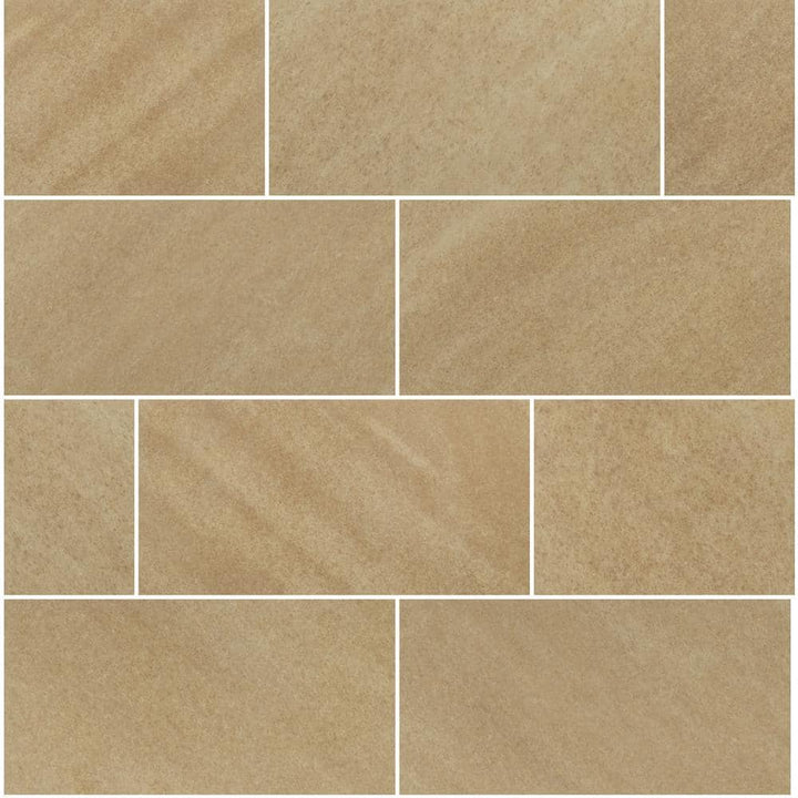 MSI Quartcity Beige 6 in. x 12 in. Rectangle Matte Porcelain Paver Tile (600 Pieces/300 sq. ft./pallet)