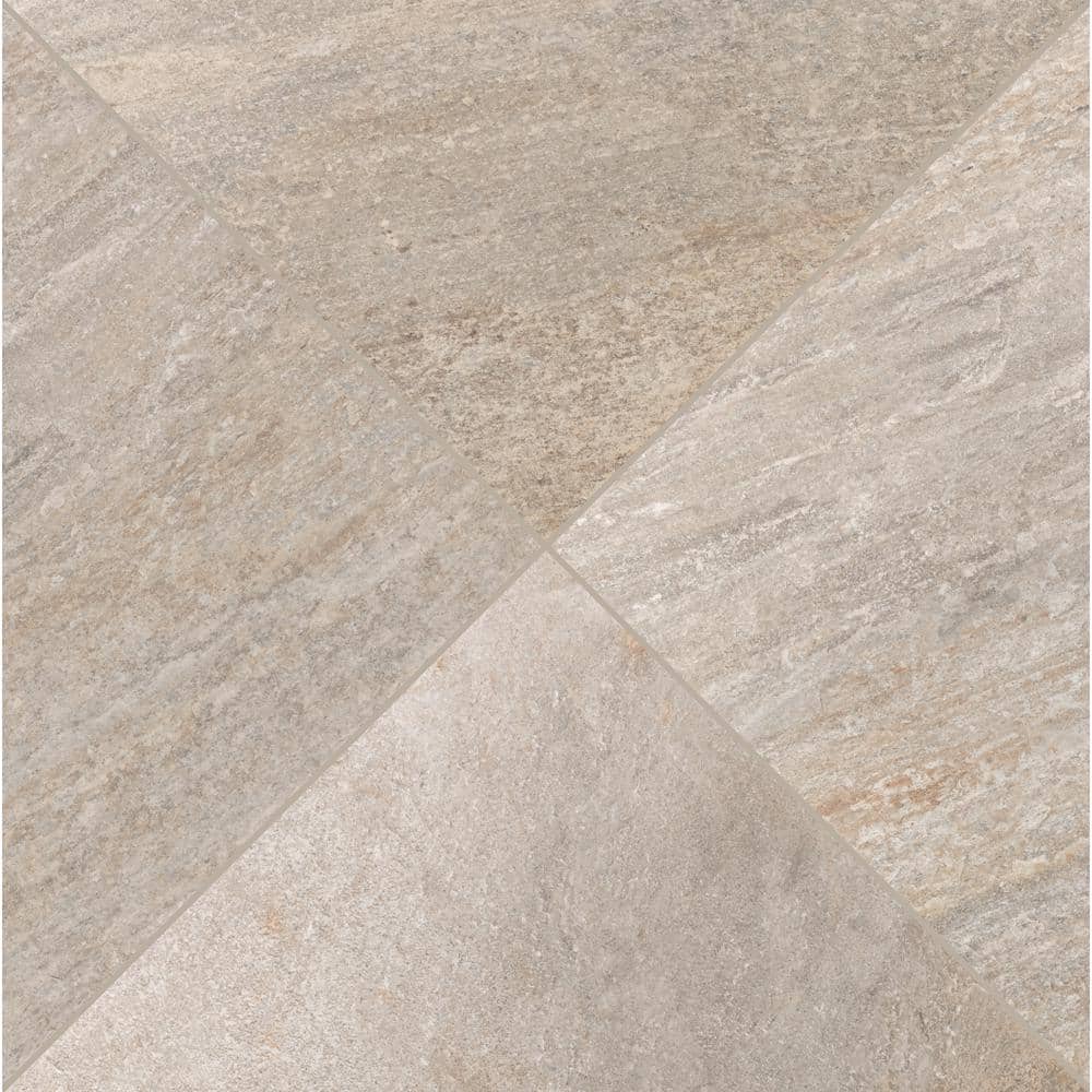 MSI Take Home Tile Sample - Quartz Beige 6 in. x 6 in. Porcelain Paver Tile (0.25 sq. ft.)