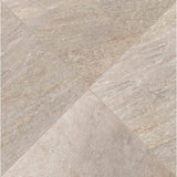 MSI Quartz Beige 2 cm. x 24 in. x 24 in. Matte Porcelain Stone Look Paver Tile (8 sq. ft./Case)