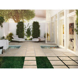 MSI Quartz Beige 2 cm. x 24 in. x 24 in. Matte Porcelain Stone Look Paver Tile (8 sq. ft./Case)