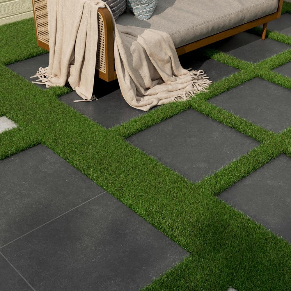 MSI Quartz Beige 2 cm. x 24 in. x 24 in. Matte Porcelain Stone Look Paver Tile (8 sq. ft./Case)