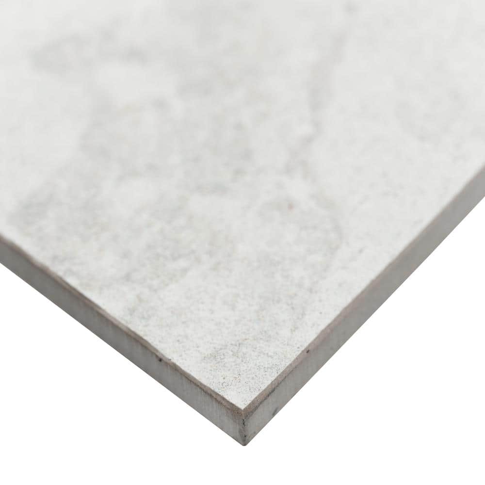 MSI Quartz White 24 in. x 24 in. x 0.39 in. Matte Porcelain Paver Floor and Wall Tile (16 sq. ft./Case)