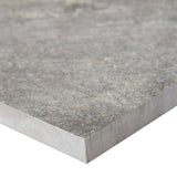 MSI Quarzo Gray 2 cm. x 24 in. x 24 in. Porcelain Paver Stone Look Paver Tile (8 sq. ft. / case)
