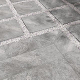 MSI Quarzo Gray 2 cm. x 24 in. x 24 in. Porcelain Paver Stone Look Paver Tile (8 sq. ft. / case)