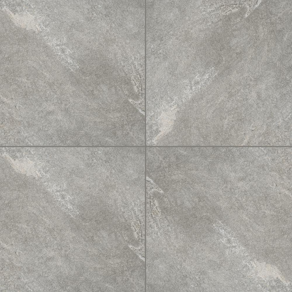 MSI Take Home Tile Sample - Quarzo Gray 6 in. x 6 in. Porcelain Paver Tile (0.25 sq. ft.)