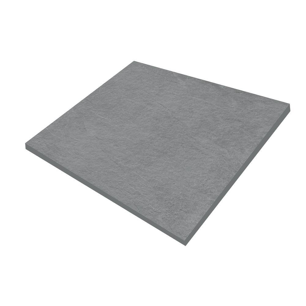 CODIAK Slate Gray 24 in. x 24 in. x 0.78 in. Porcelain Paver Floor Tile (60 pieces/232.5 sq. ft./pallet)
