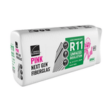 Owens Corning R-11 Unfaced Fiberglass Insulation Batts, 3.5 in. x 15.25 in. x 105 in. (4 Bags)