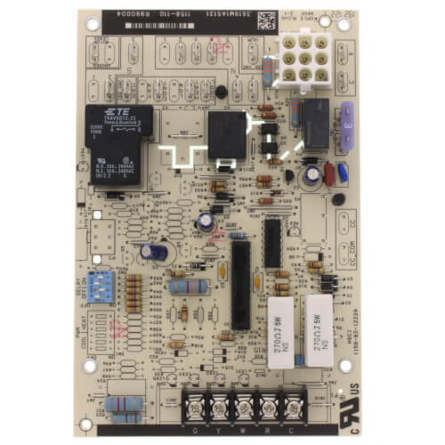 Heil Quaker (ICP) R99G004 control board - front view (Type: Board; Product Type: Control Board)