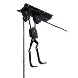 RAD Cycle Black 4-Bike Hoist Garage Bike Rack