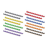 Norsk Rainbow Pack/Black 24 in. x 24 in. EVA Foam Truly Reversible Interlocking Tile (48-Tile)