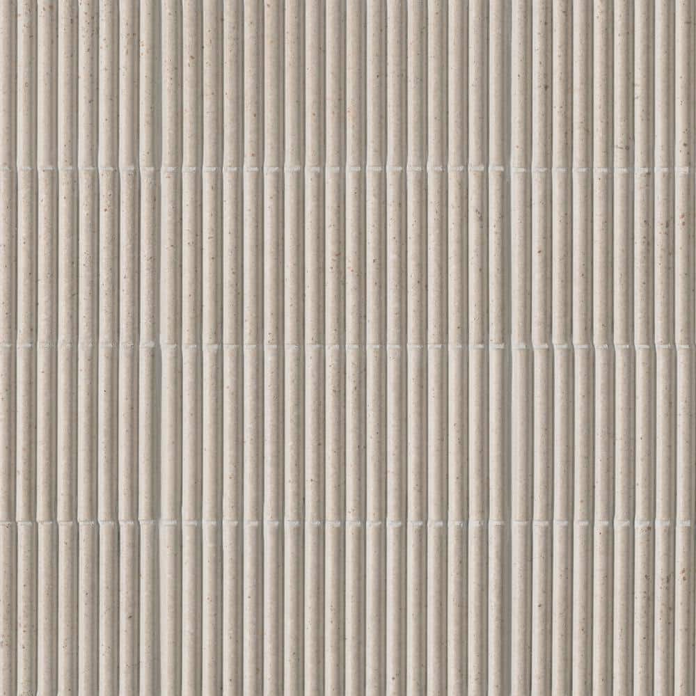 MSI Ramblas Stroget 4.5 in. x 9 in. Matte Porcelain Fluted Subway Wall Tile (7.5 sq. ft./Case)