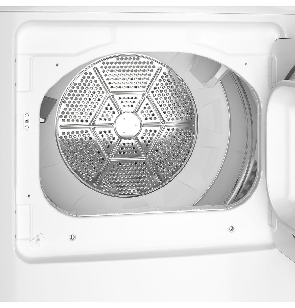 GE 7.2 cu. ft. 240 Volt White Electric Vented Dryer