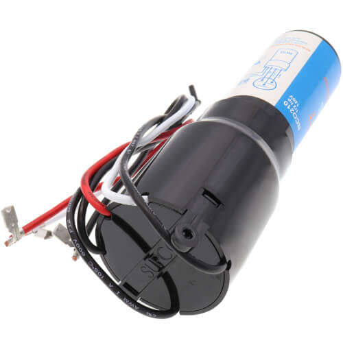 Supco RCO210 capacitor - detail view (Type: Relay; Voltage: 115V)