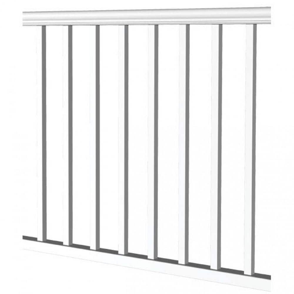 RDI 6 ft. x 36 in. Vinyl Level Rail Kit for 1-1/4 in. Square Baluster