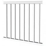 RDI 6 ft. x 36 in. Vinyl Level Rail Kit for 1-1/4 in. Square Baluster