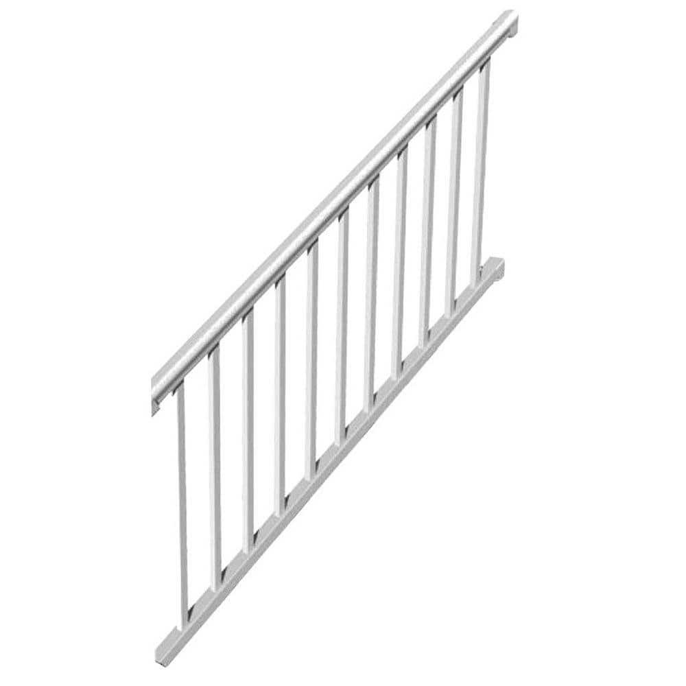 RDI 6 ft. x 36 in. 32° to 38° Vinyl Titan Pro Stair Rail Kit with 1-1/4 in. Square Balusters