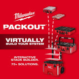Milwaukee PACKOUT Caddy Tool Box Rack Attachment, 16.8 x 5.5 x 6 in