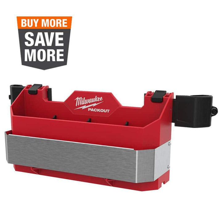 Milwaukee PACKOUT Caddy Tool Box Rack Attachment, 16.8 x 5.5 x 6 in
