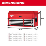 Milwaukee High Capacity 46 in. 18-Drawer Tool Chest and Cabinet Combo (22 in. Deep)